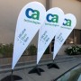 Custom Teardrop Feather Flag 