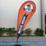 Custom Teardrop Feather Flag 