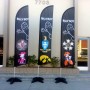 Custom Windless Advertising Feather Flag 