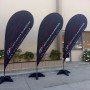Custom Teardrop Feather Flag 