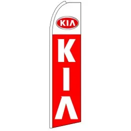 Kia - Advertising Feather Flag Banner Kia - Advertising Feather Flag Banner