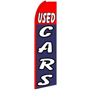 Used Cars - Advertising Feather Flag Banner