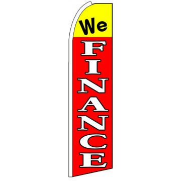 We Finance - Advertising Feather Flag Banner