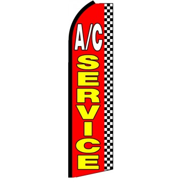 AC Service - Advertising Feather Flag Banner