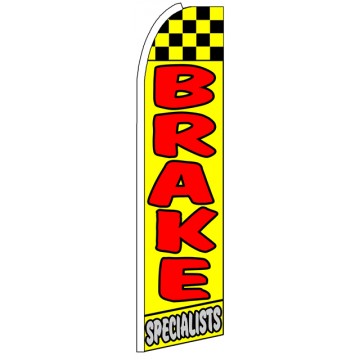Brake Specialists - Advertising Feather Flag Banner Brake Specialists - Advertising Feather Flag Banner