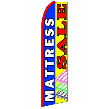 Mattress Sale - Multicolor Advertising Feather Flag Mattress Sale - Multicolor Advertising Feather Flag