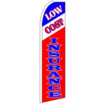 Low Cost Insurance - Feather Flag Banner