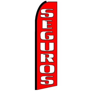 Seguros - Advertising Feather Flag Banner
