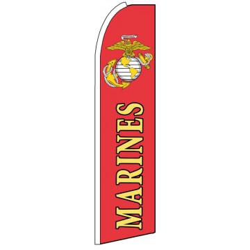 Marines - Advertising Feather Flag Banner