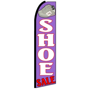 Shoe Sale - Advertising Feather Flag Banner