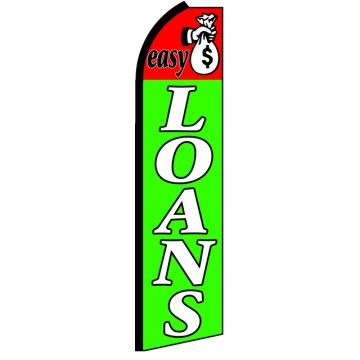 Loans - Advertising Feather Flag Banner Loans - Advertising Feather Flag Banner