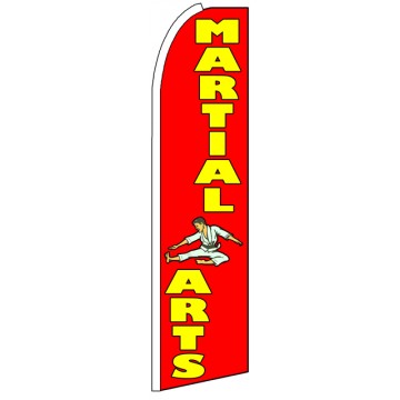 Martial Arts - Advertising Feather Flag Banner