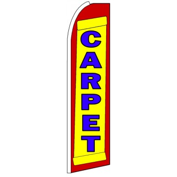 Carpet - Advertising Feather Flag Banner
