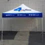 Custom Tent 10'x10' Pop-Up Canopy + Heavy Duty Frame